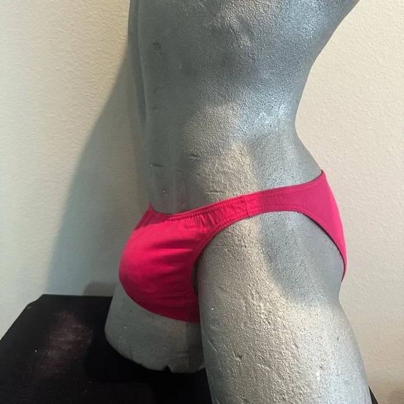 Cotton/Lycra Brief - 628 - pinkish red - Picture 2 of 8
